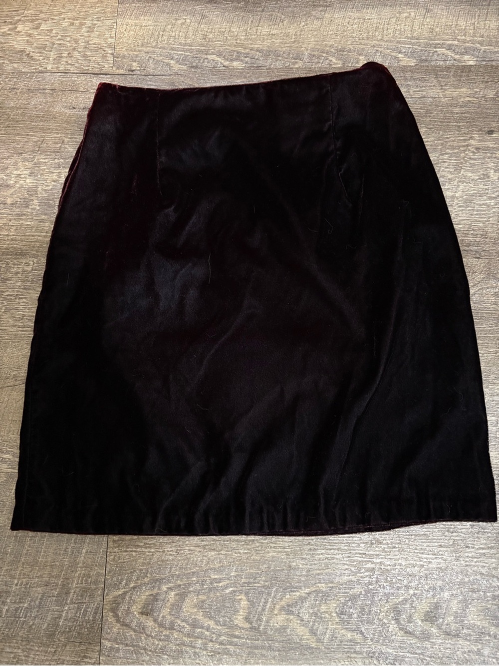 VTG 90s Deadstock Velvet Mini Skirt Whimsigoth Witchy Grunge